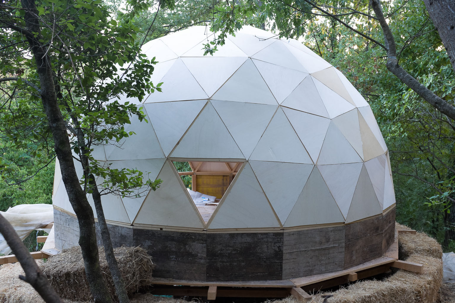 Cupola geodetica per l'Associazione Rays crowdfunding
